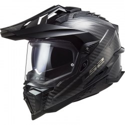 /capacete dual ls2 mx701 carbono